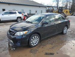 Salvage cars for sale from Copart York Haven, PA: 2012 Toyota Corolla Base