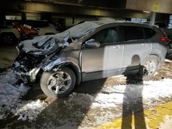 Salvage cars for sale at Indianapolis, IN auction: 2017 Honda CR-V EXL