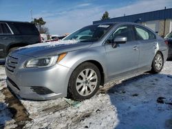 Salvage cars for sale at Woodhaven, MI auction: 2016 Subaru Legacy 2.5I Premium