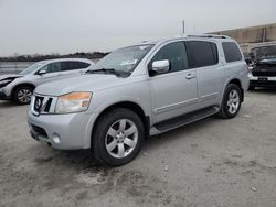 Salvage cars for sale at Fredericksburg, VA auction: 2011 Nissan Armada SV