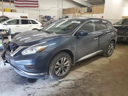 Salvage cars for sale at Ham Lake, MN auction: 2015 Nissan Murano S