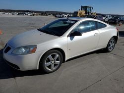 Salvage cars for sale at Grand Prairie, TX auction: 2008 Pontiac G6 GT