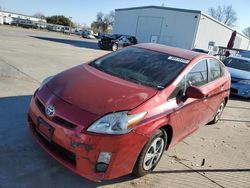 Vehiculos salvage en venta de Copart Sacramento, CA: 2010 Toyota Prius