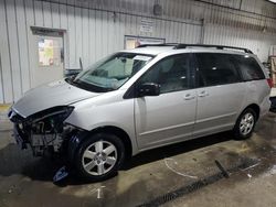 Salvage cars for sale at York Haven, PA auction: 2010 Toyota Sienna CE