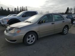 Toyota salvage cars for sale: 2006 Toyota Corolla CE