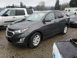 Chevrolet salvage cars for sale: 2018 Chevrolet Equinox LT