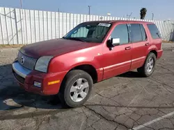 Salvage cars for sale at Van Nuys, CA auction: 2006 Mercury Mountaineer Premier