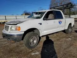 Salvage cars for sale at Chatham, VA auction: 2001 Ford F150 Supercrew