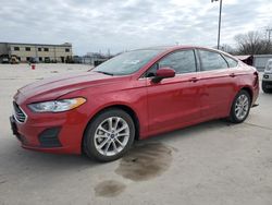 Ford salvage cars for sale: 2020 Ford Fusion SE