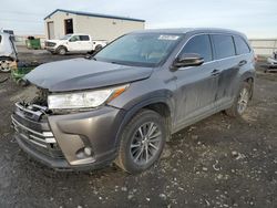 Toyota Highlander se salvage cars for sale: 2017 Toyota Highlander SE