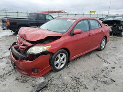 Toyota salvage cars for sale: 2012 Toyota Corolla Base