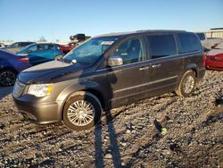 Salvage cars for sale at Earlington, KY auction: 2015 Chrysler Town & Country Touring L