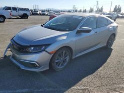 Salvage cars for sale at Rancho Cucamonga, CA auction: 2020 Honda Civic EX