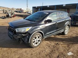 Salvage SUVs for sale at auction: 2017 Ford Escape SE