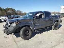 Salvage trucks for sale at Gaston, SC auction: 2017 Toyota Tacoma Double Cab