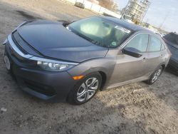 Salvage cars for sale at New Orleans, LA auction: 2017 Honda Civic LX