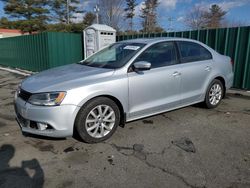 Salvage cars for sale at Exeter, RI auction: 2012 Volkswagen Jetta SE