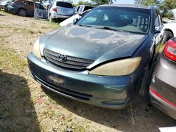 Salvage cars for sale at Kapolei, HI auction: 2004 Toyota Camry LE