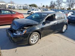 Salvage cars for sale at Sacramento, CA auction: 2015 Volkswagen Golf