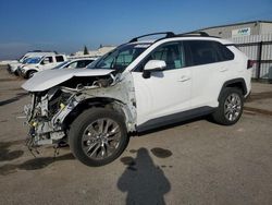 Salvage cars for sale at Bakersfield, CA auction: 2019 Toyota Rav4 XLE Premium