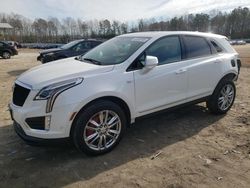 Salvage cars for sale at Charles City, VA auction: 2022 Cadillac XT5 Sport