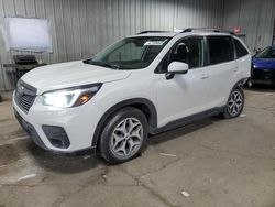 Salvage cars for sale at Franklin, WI auction: 2021 Subaru Forester Premium