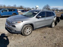 Salvage cars for sale at Hillsborough, NJ auction: 2015 Jeep Cherokee Latitude