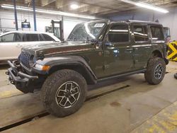 Jeep salvage cars for sale: 2024 Jeep Wrangler Rubicon