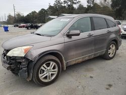 Salvage cars for sale at Savannah, GA auction: 2011 Honda CR-V EXL