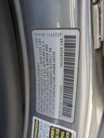 2004 Volkswagen Passat GLX 4MOTION