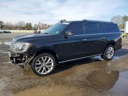 Salvage cars for sale from Copart Cleveland: 2018 Ford Expedition Max Limited