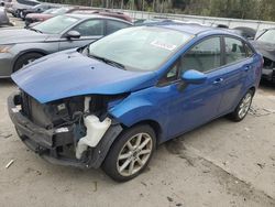 Salvage cars for sale at Savannah, GA auction: 2019 Ford Fiesta SE