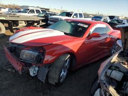 Chevrolet Vehiculos salvage en venta: 2012 Chevrolet Camaro LT