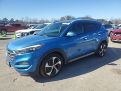 Carros salvage sin ofertas aún a la venta en subasta: 2017 Hyundai Tucson Limited