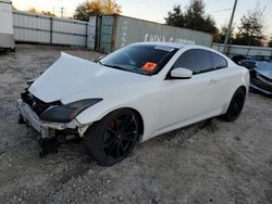 Salvage cars for sale at Midway, FL auction: 2008 Infiniti G37 Base