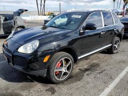 Salvage cars for sale from Copart Van Nuys, CA: 2005 Porsche Cayenne Turbo