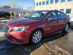 Salvage cars for sale from Copart Cleveland: 2016 Subaru Legacy 2.5I Premium