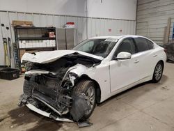 Salvage cars for sale at Des Moines, IA auction: 2014 Infiniti Q50 Base