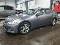 Vehiculos salvage en venta de Copart Ham Lake, MN: 2013 Infiniti G37