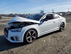 Salvage cars for sale at Eugene, OR auction: 2024 Audi A5 Premium Plus 45