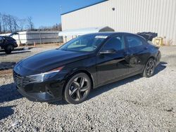 Salvage cars for sale at Spartanburg, SC auction: 2023 Hyundai Elantra SEL