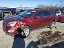 Chevrolet salvage cars for sale: 2017 Chevrolet Equinox LT