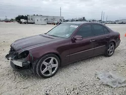 Salvage cars for sale from Copart Temple, TX: 2009 Mercedes-Benz E 350