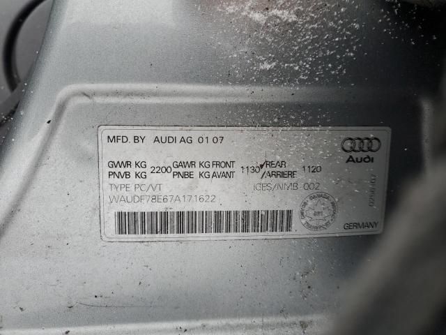 2007 Audi A4 2.0T Quattro