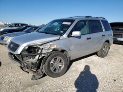 Salvage cars for sale at Taylor, TX auction: 2003 Honda Pilot EX