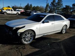 Salvage Cars with No Bids Yet For Sale at auction: 2018 Cadillac CT6 Premium Luxury Csav