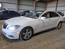 Salvage cars for sale at Houston, TX auction: 2012 Mercedes-Benz S 550 4matic