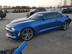 Salvage cars for sale at Dunn, NC auction: 2018 Chevrolet Camaro LT