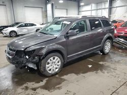 Salvage cars for sale at Ham Lake, MN auction: 2018 Dodge Journey SE