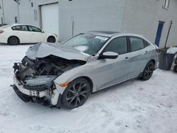 Honda Civic salvage cars for sale: 2018 Honda Civic Sport Touring